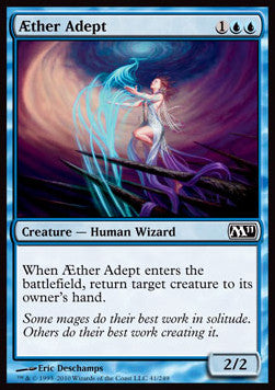 Aether Adept - Magic 2011 (Common) [M11-41]