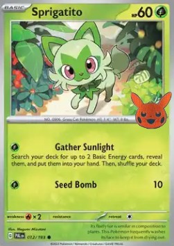 Sprigatito - Trick or Trade 2024 (Promo) [BOO24-PAL 012]